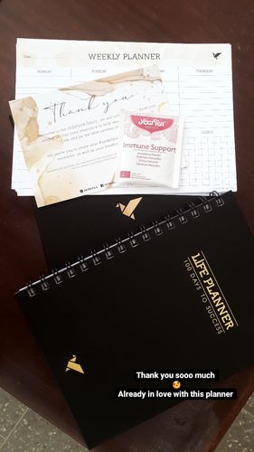 Customer photo review of LIFE PLANNER - Précommandez maintenant !