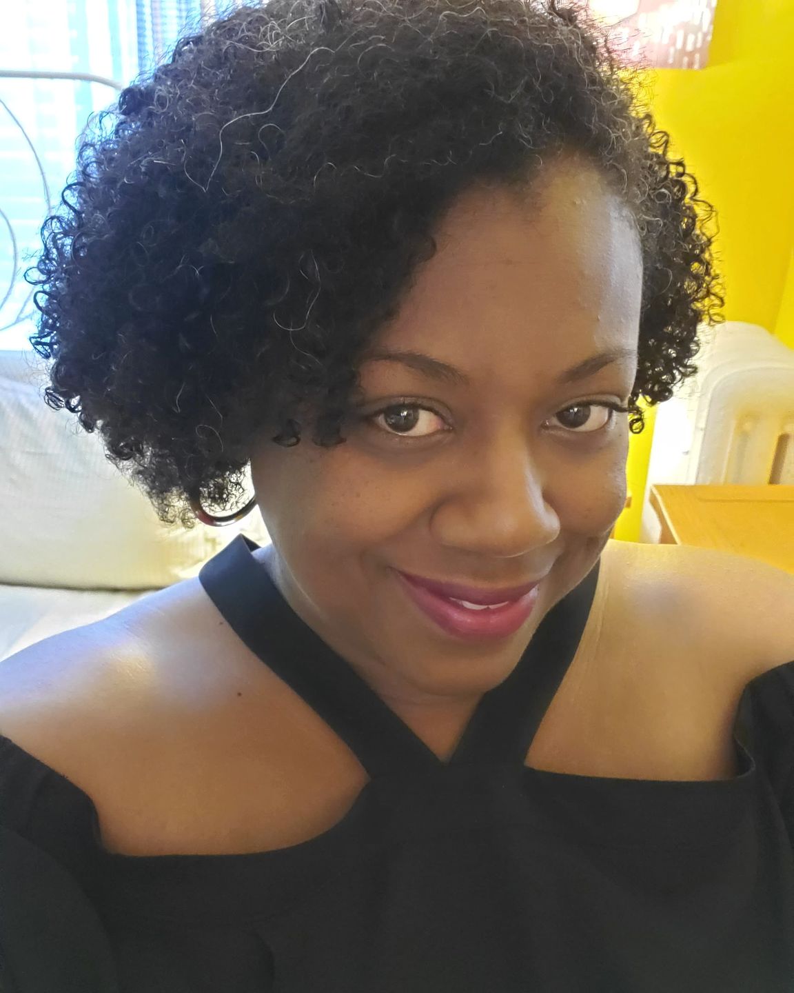 Customer photo review of Step 1: Moroccan Rhassoul 5-in-1 Clay Treatment (For Tight Curls)