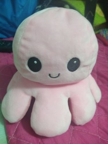 Customer photo review of Moody Octopus Plush