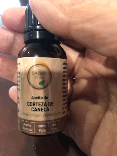 Customer photo review of Aceite esencial de corteza de canela