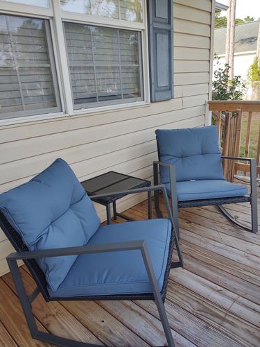 Customer photo review of 3-Piece Outdoor Patio Furniture Set