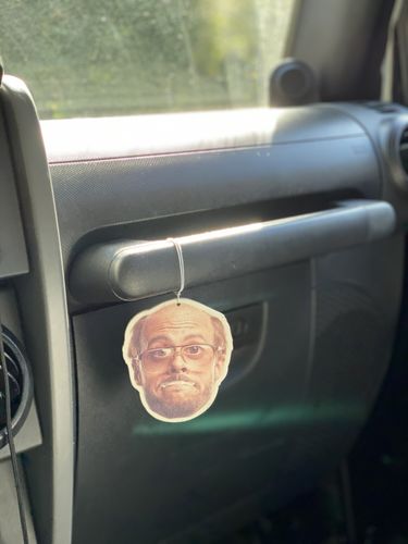Customer photo review of Skippy Head Die Cut Air Freshener