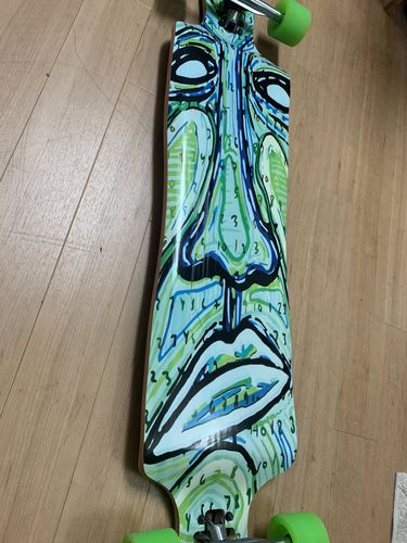 Customer photo review of Punked Lowrider Double Drop Countdown 40" Longboard