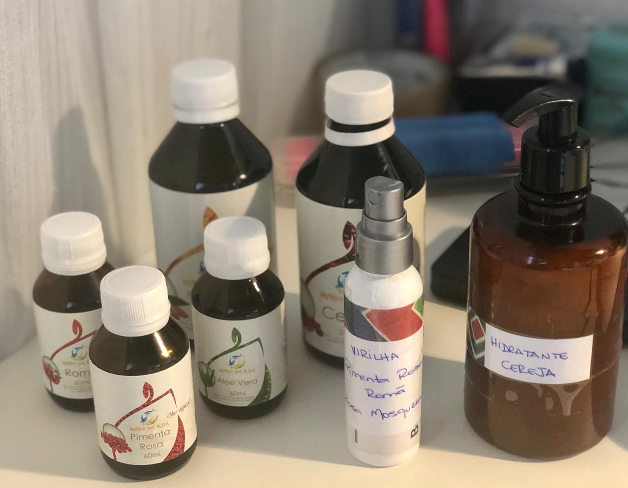 Customer photo review of Óleo de Aloe Vera / Babosa