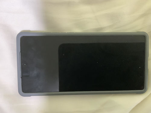 Customer photo review of Rhinoshield Impact Flex Screen Protector for Samsung Galaxy Note 20 (2020)