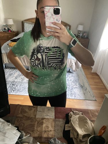 Customer photo review of Beetlejuice ~ It's Showtime Halloween Tee