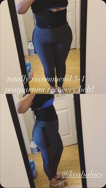 Customer photo review of Original 3 in 1 Postpartum Recovery Belt