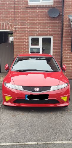Customer photo review of Honda Civic Fog Light Armour (2006 to 2011 Hatchback)