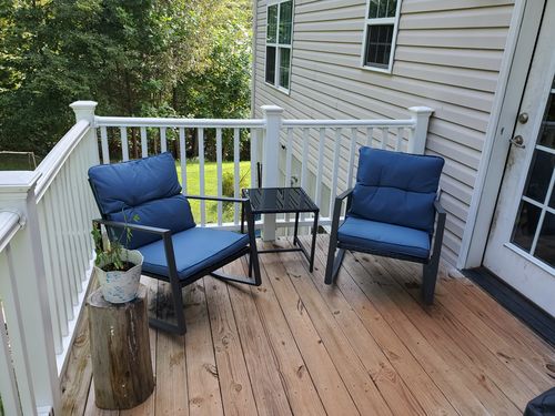 Customer photo review of 3-Piece Outdoor Patio Furniture Set