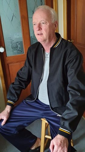Customer photo review of Mens Classic Monkey Jacket - Black