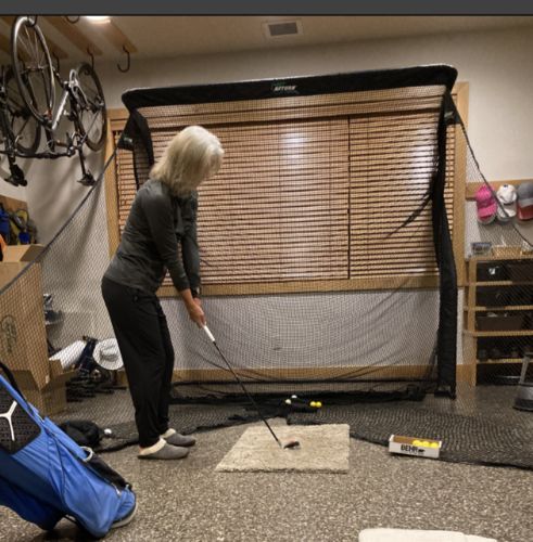 Customer photo review of The Net Return Pro Series V2 Golf Net