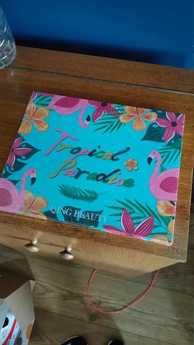 Customer photo review of Tropical Paradise Palette