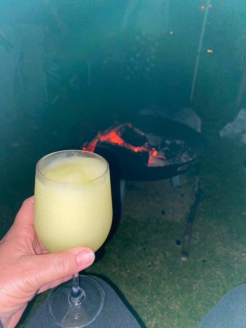 Customer photo review of Piña Colada Cocktail Mix