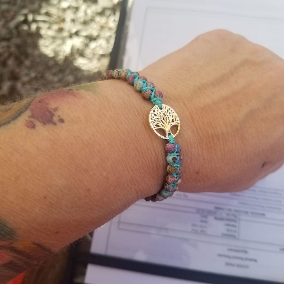 Customer photo review of Tree of Life Protection Bracelet