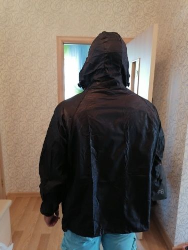 Customer photo review of Mens Quick Dry Skin Jackets