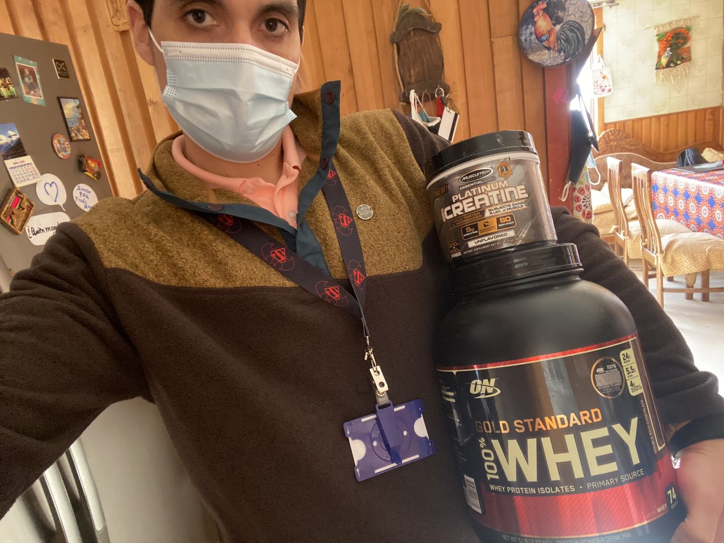 Customer photo review of Optimum Nutrition Gold Standard 100% Whey Proteina 5 Lb