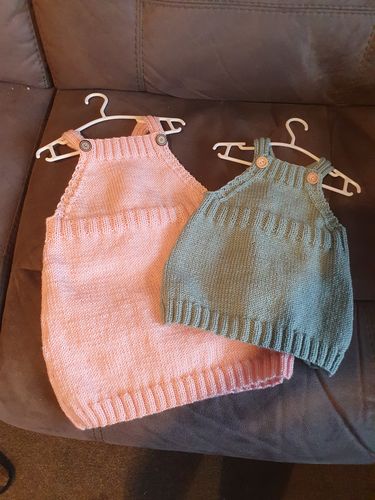 Customer photo review of Baby Mystery Knitting Box