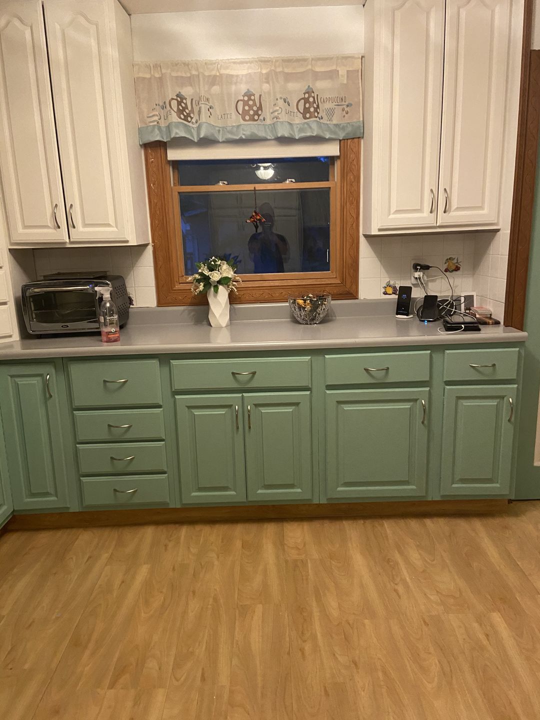 Customer photo review of Pasha White - One Step Paint