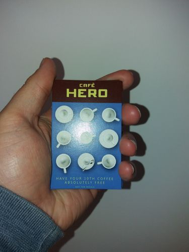 Customer photo review of Cafe Hero by Iain Bailey