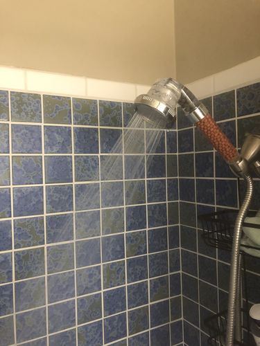 Customer photo review of The Best Eco-Friendly Shower Head