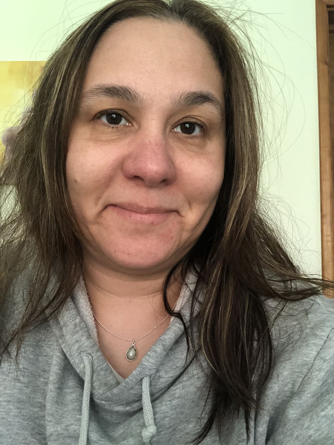 Customer photo review of COLLAR VERA AGUAMARINA