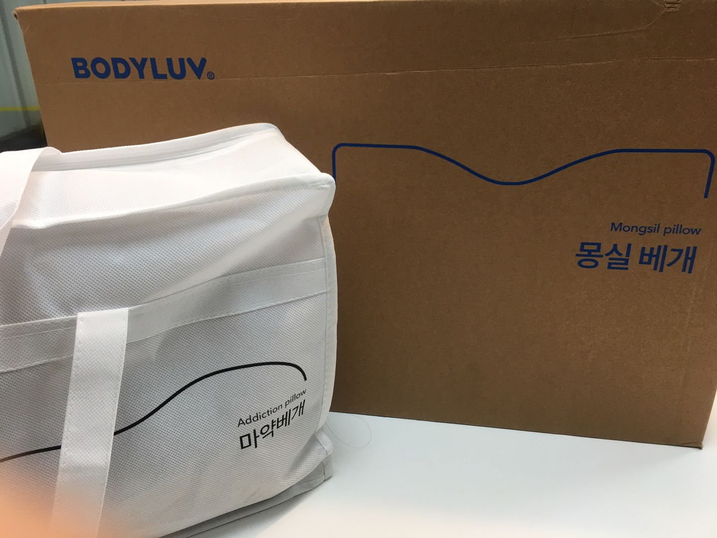 Customer photo review of Mong Sil Pillow #Hyunbin's Choice