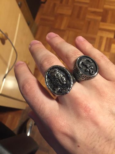 Customer photo review of ANTIQUE ANCHOR RING