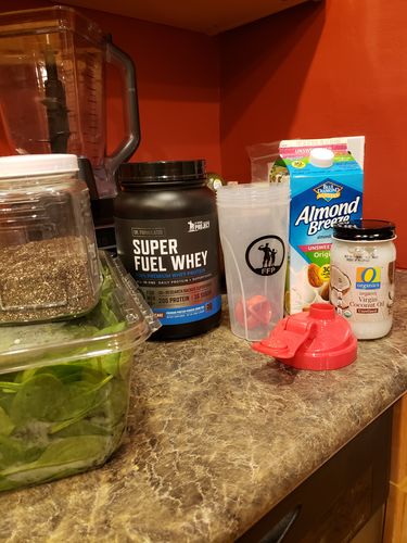 Customer photo review of DELICIOUS SUPERFUEL PROTEIN