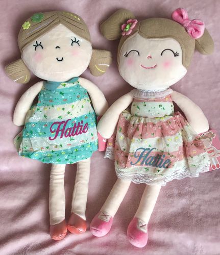 Customer photo review of Personalized Leyadoll (Pink) with Gift Bag
