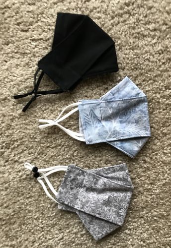 Customer photo review of White Cord/Elastic Toggle - (20 Toggles /10 Masks)