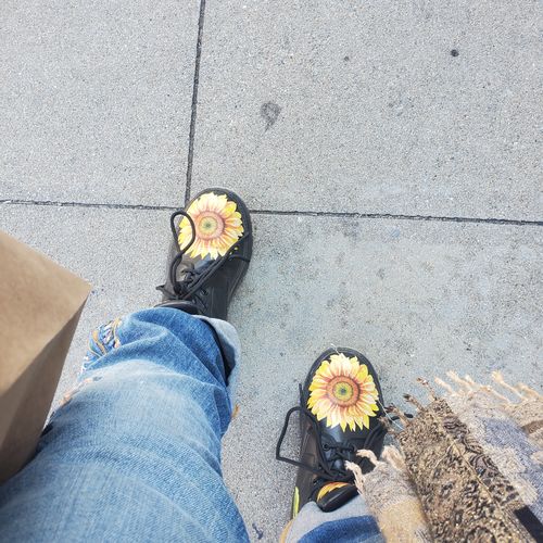 Customer photo review of Sunflower Handcrafted Boots