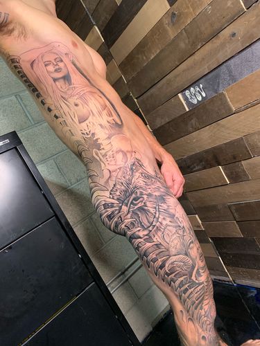 Customer photo review of Signature Tattoo Numbing Cream