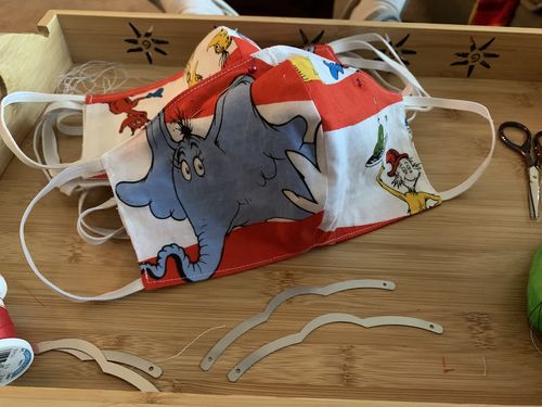 Customer photo review of Mask Insert - Straight - 10 Count