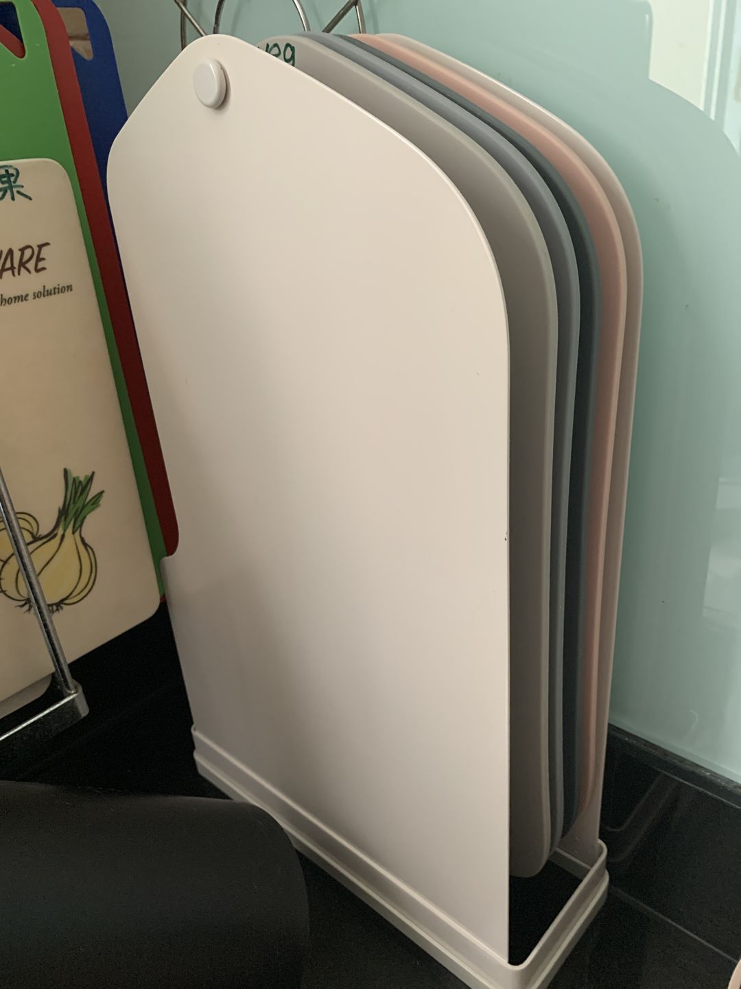 Customer photo review of Cutting Board (4-Color Set)
