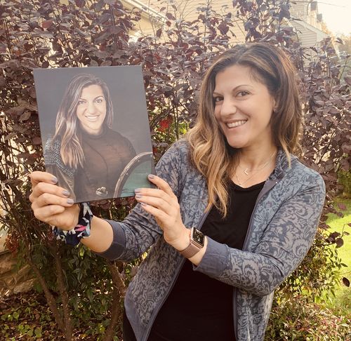 Customer photo review of The Shieldmaiden - Custom Canvas