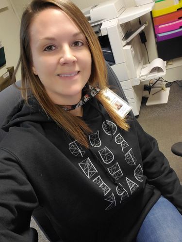 Customer photo review of Outrun Complexity Hoodie