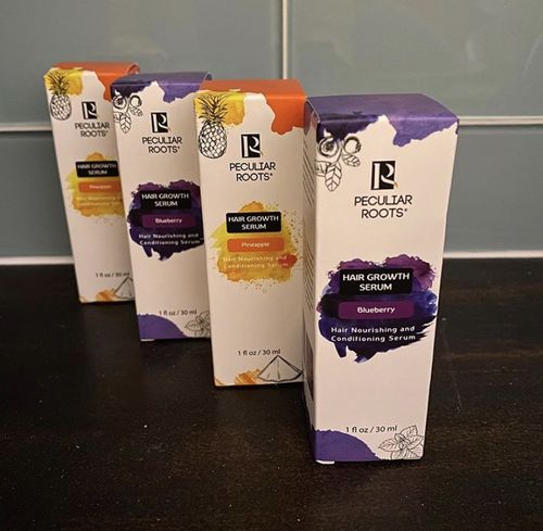 Customer photo review of Hair Growth Serum | 1 oz (PRE-ORDER)