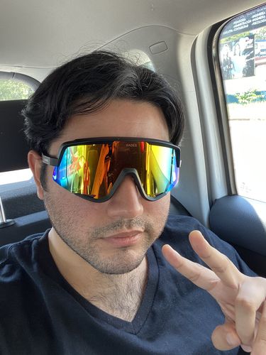 Customer photo review of XYPE RETRO Negro-Naranja