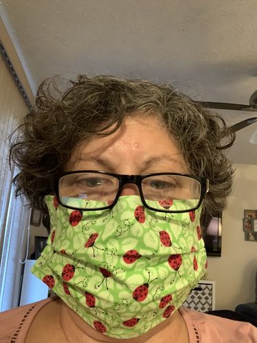 Customer photo review of Mask Insert - Contoured - 10 Count