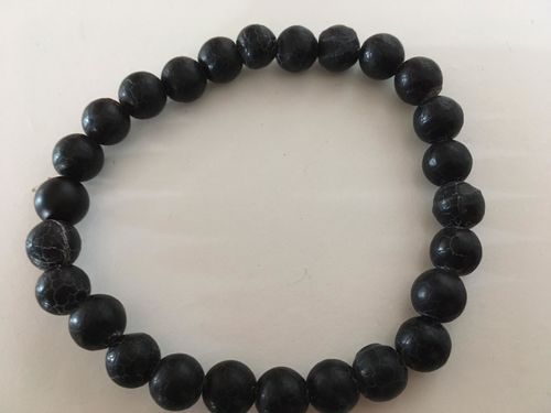 Customer photo review of Naturstein Pärchen-Armbänder