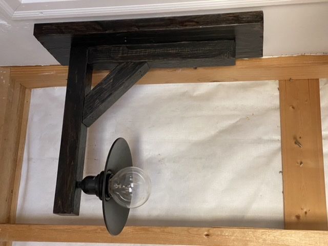 Customer photo review of Classic Metal Patio Light Bulb Shade Cover for Outdoor Commercial String Lights, E26, Black