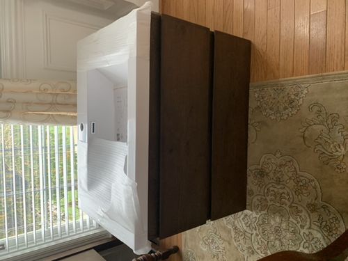 Customer photo review of Monterey Floating Vanity