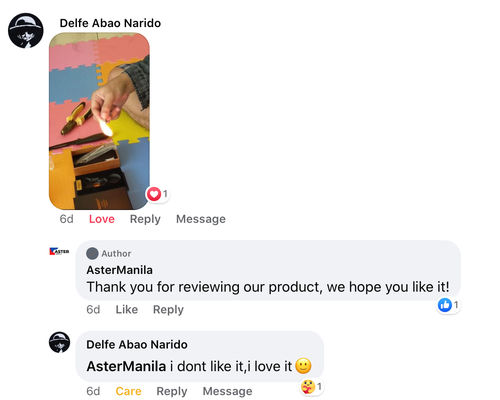 Customer photo review of Aster Premium Key-Chain (Unlimited Fire)