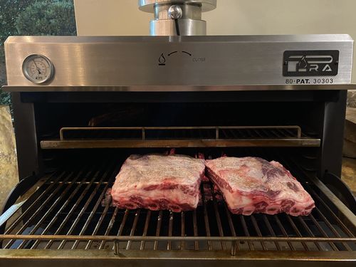 Reseña con foto de un cliente sobre Short Rib Pieza Básica