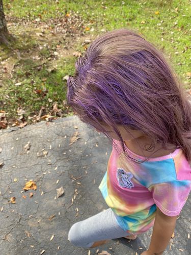 Customer photo review of Hair Color Wax