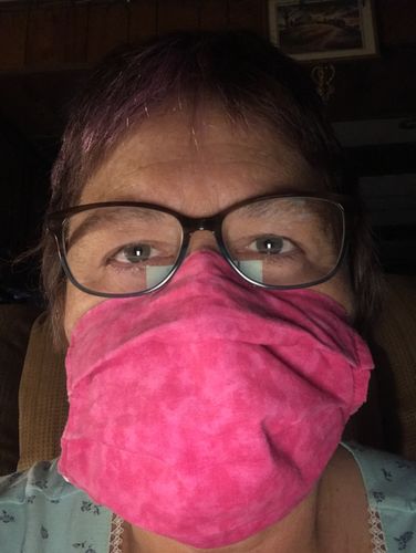 Customer photo review of Mask Insert - Straight - 10 Count