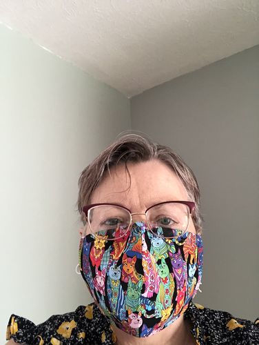 Customer photo review of Mask Insert - Straight - 100 Count