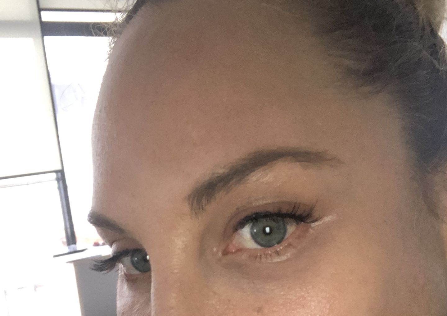 Customer photo review of Magnetic Half Lashes