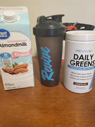 Customer photo review of Daily Greens Powder