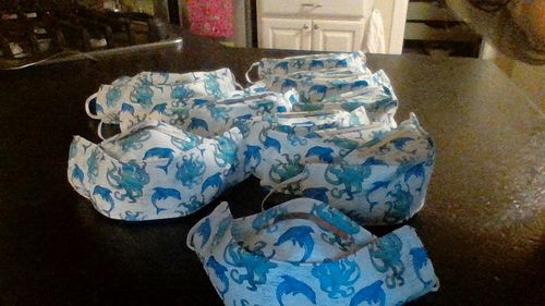 Customer photo review of Mask Insert - Straight - 100 Count